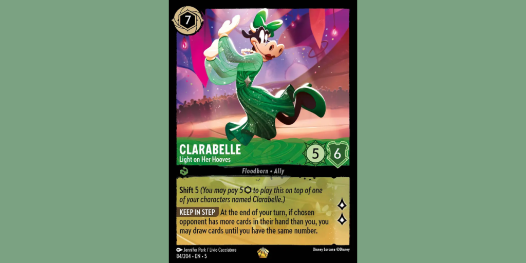 《Clarabelle – Light on Her Hooves》：從 TCG&nbsp;看英文舞蹈慣用語